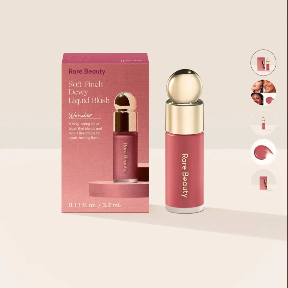 NWT Rare Beauty NEW Soft Pinch Liquid Blush Mini Set